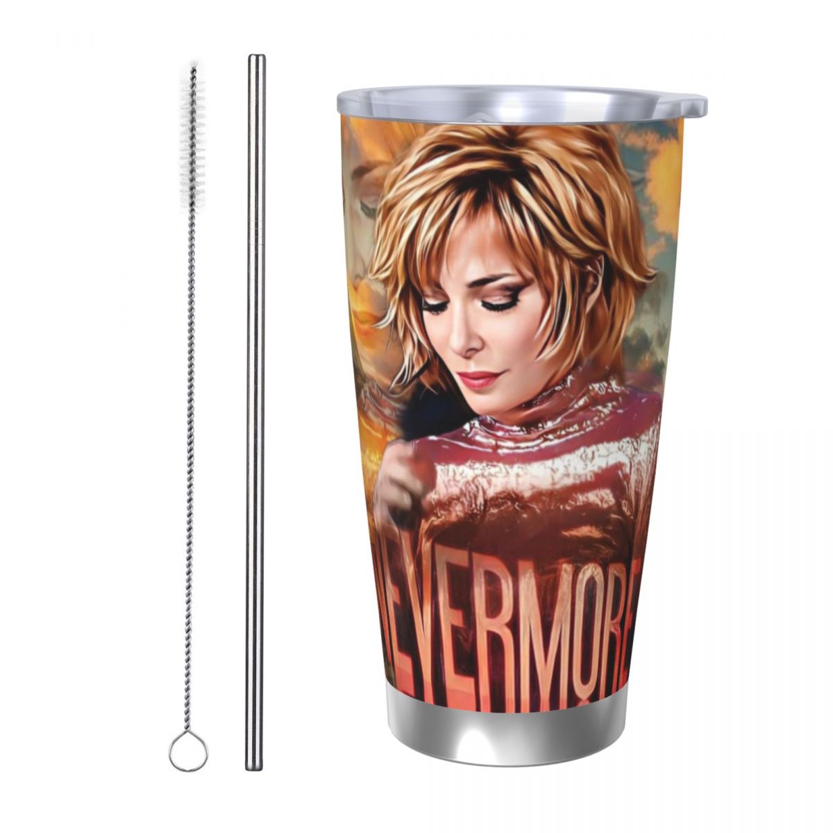 Flask Stainless Steel - Mylene Farmer Nevermore 20oz Stainless Steel