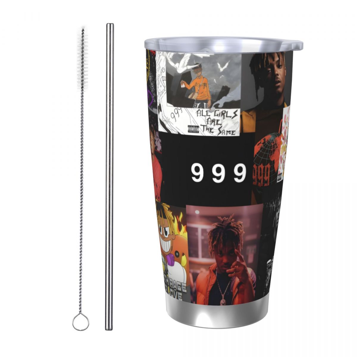 Flask Stainless Steel - J-Juice-Wrld 20oz Stainless Steel Insulated Thermal