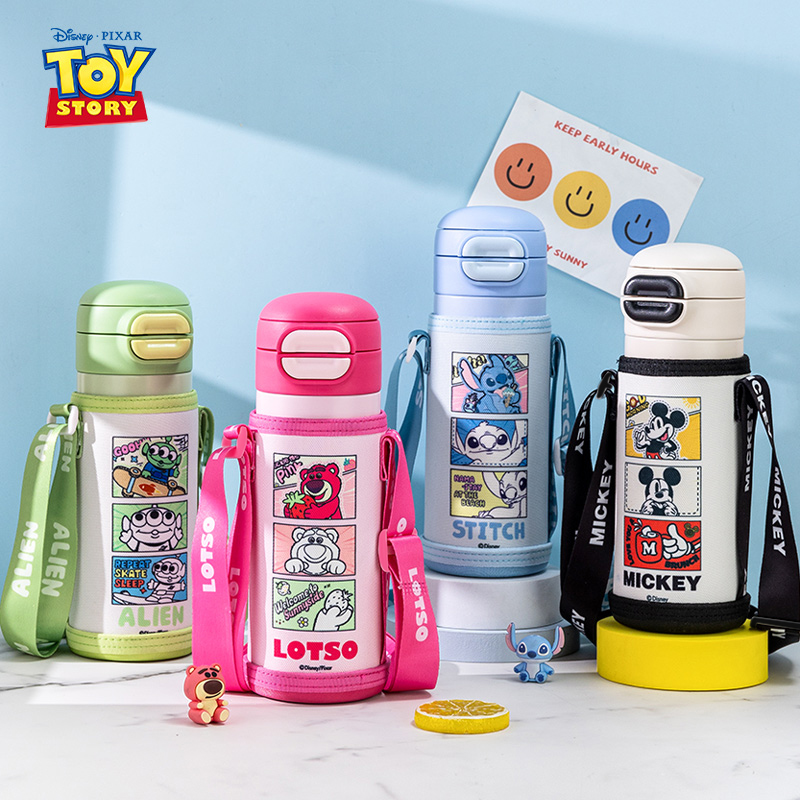 Flask Stainless Steel - Disney Stitch Children's Water Bottle for