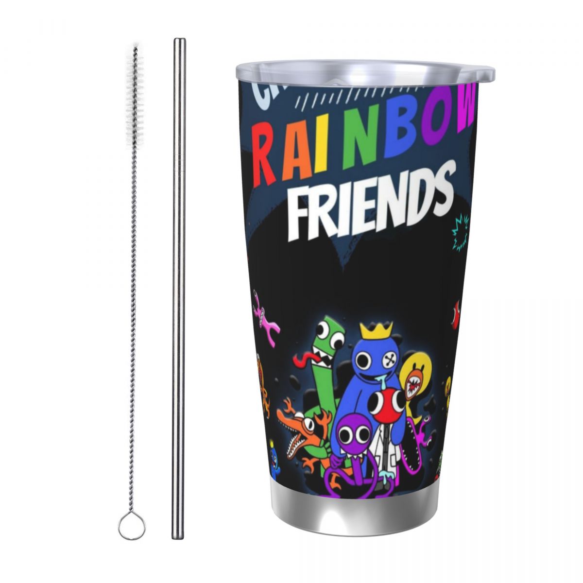 Flask Stainless Steel - R-Rainbow-Friends 20oz Stainless Steel Insulated Thermal