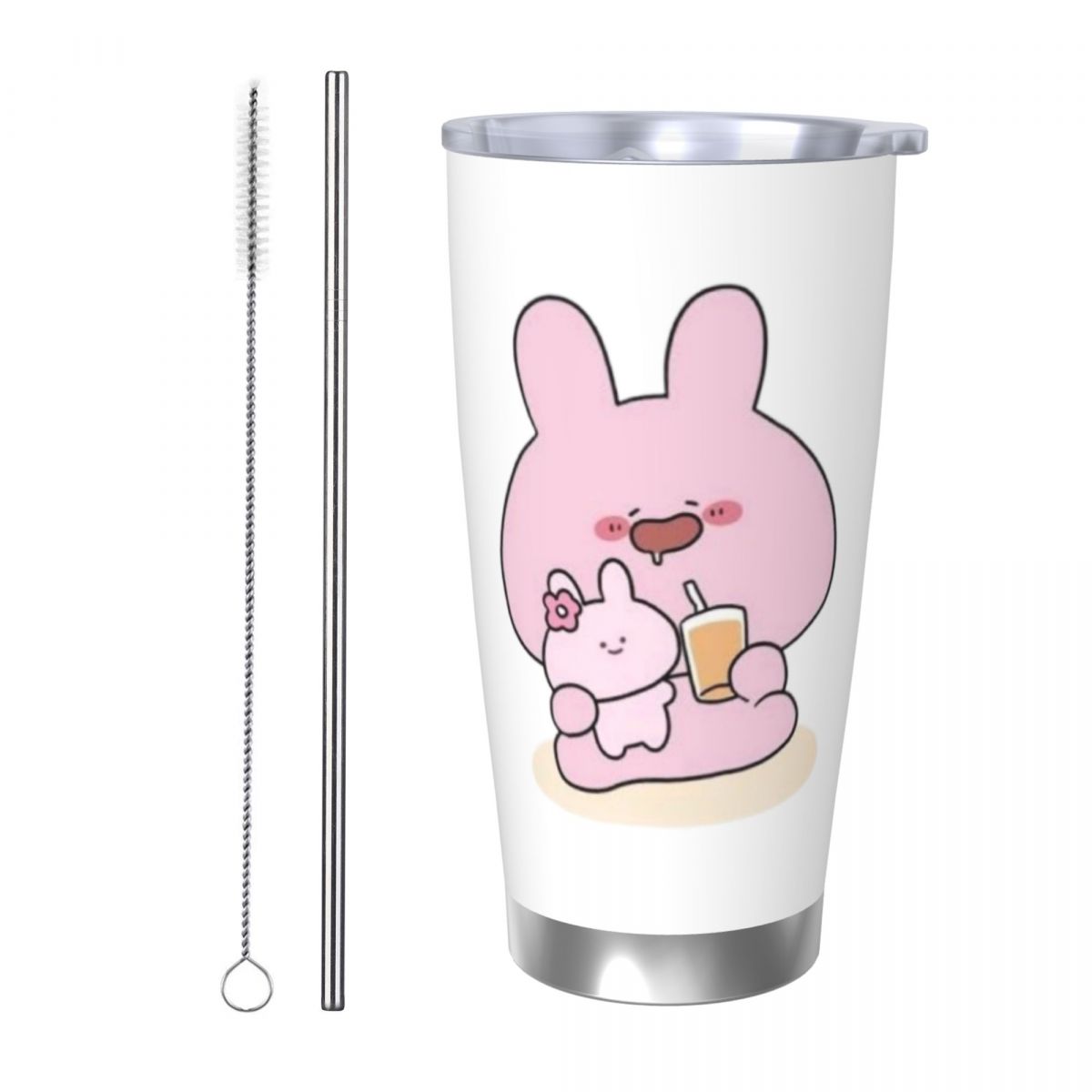 Flask Stainless Steel - Asamimichaan Cute Asamimi 20oz Stainless Steel