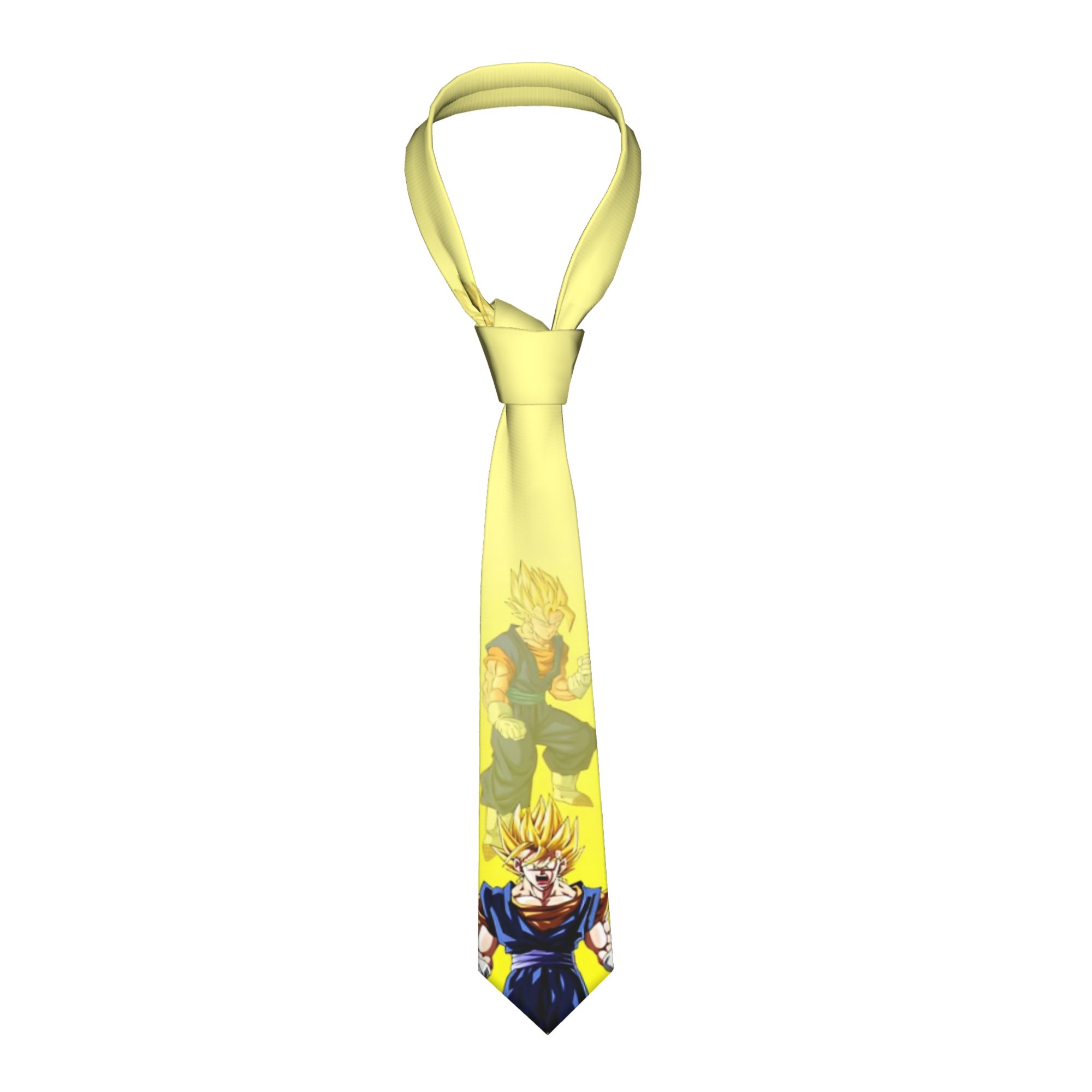 Men Accessories Wedding - DBZ Z Characters Pattern Neckties Unisex