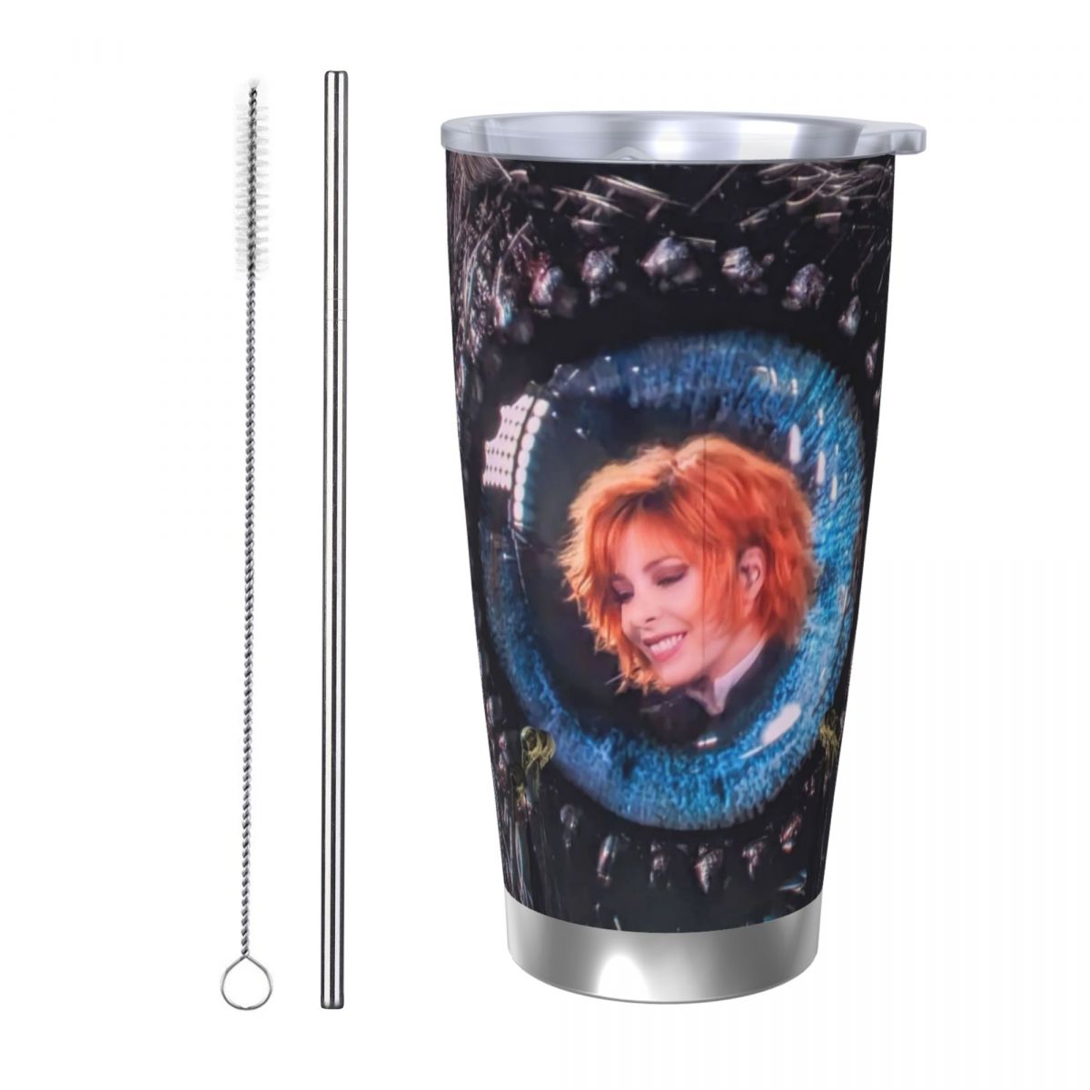 Flask Stainless Steel - Mylene Farmer Nevermore 20oz Stainless Steel