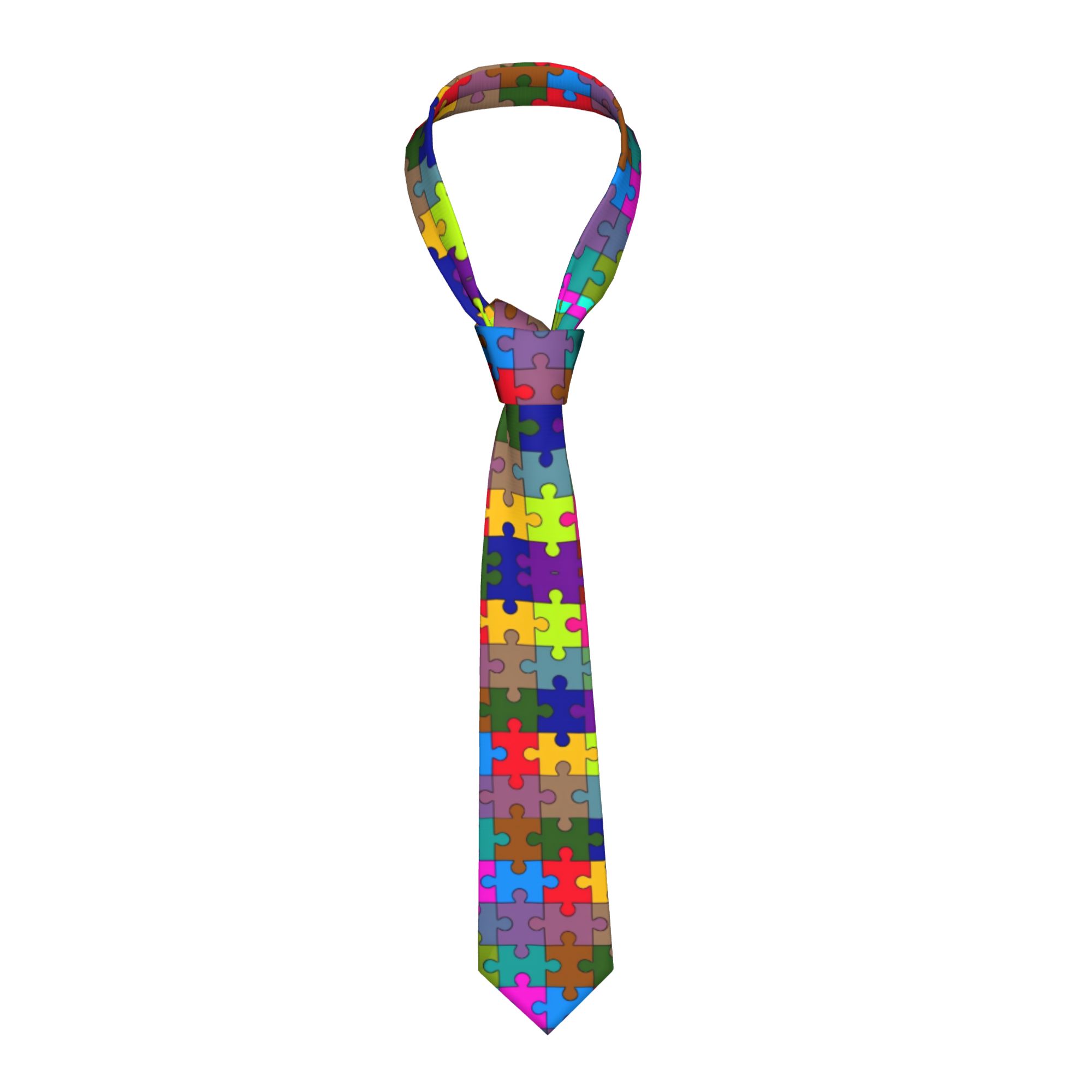 Dark Gradient Puzzle Tie  Wedd - Men Accessories Wedding review and price
