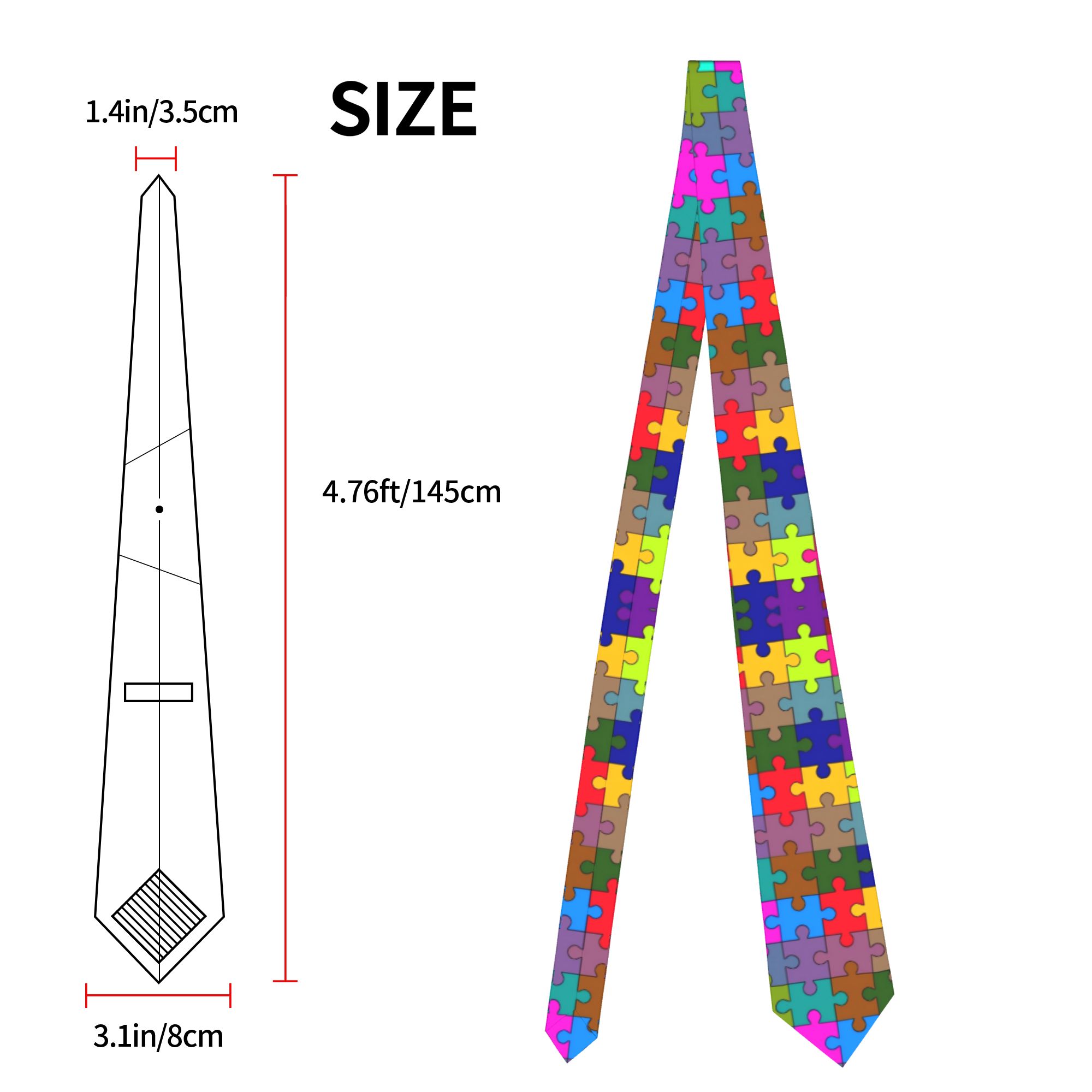 Dark Gradient Puzzle Tie  Wedd - Men Accessories Wedding review and price
