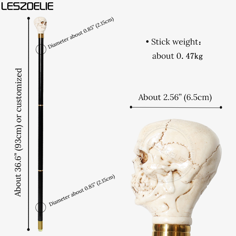 93cm Skull-Head Black German B - Men Accessories Tips review and price