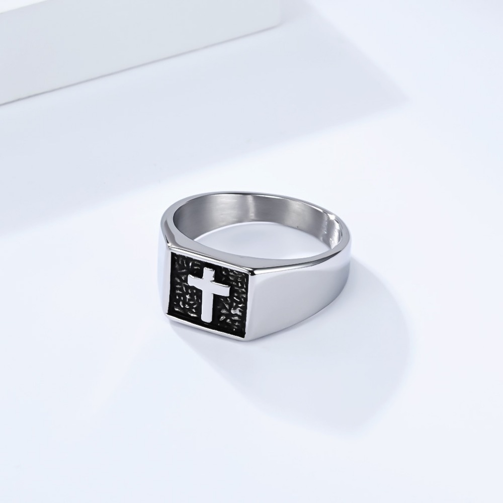 Somen Vintage Stainless Steel  - Signet Ring Men review and price