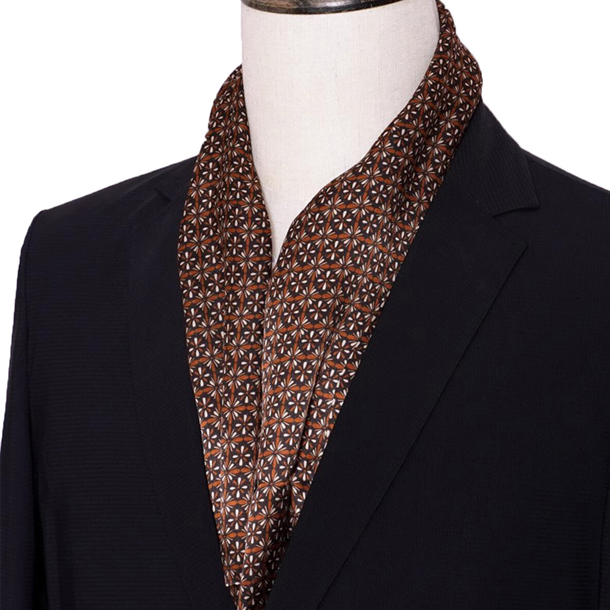 New Men's Stripe Silk Scarf Ho - Men Accessories Sale review and price