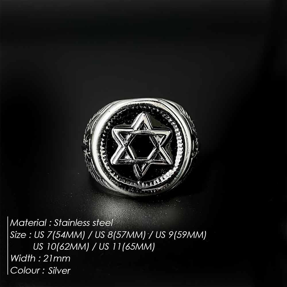 Vintage Star of David Ring for - Signet Ring Men review and price
