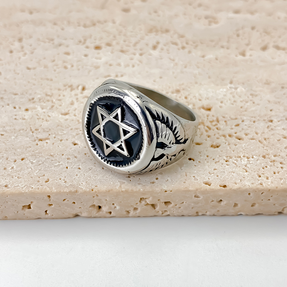 Vintage Star of David Ring for - Signet Ring Men review and price