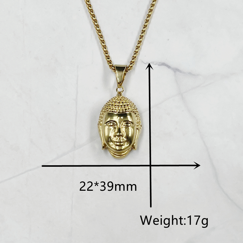 Luxury Thai Buddha head gold c - Men Accessories Nepal review and price