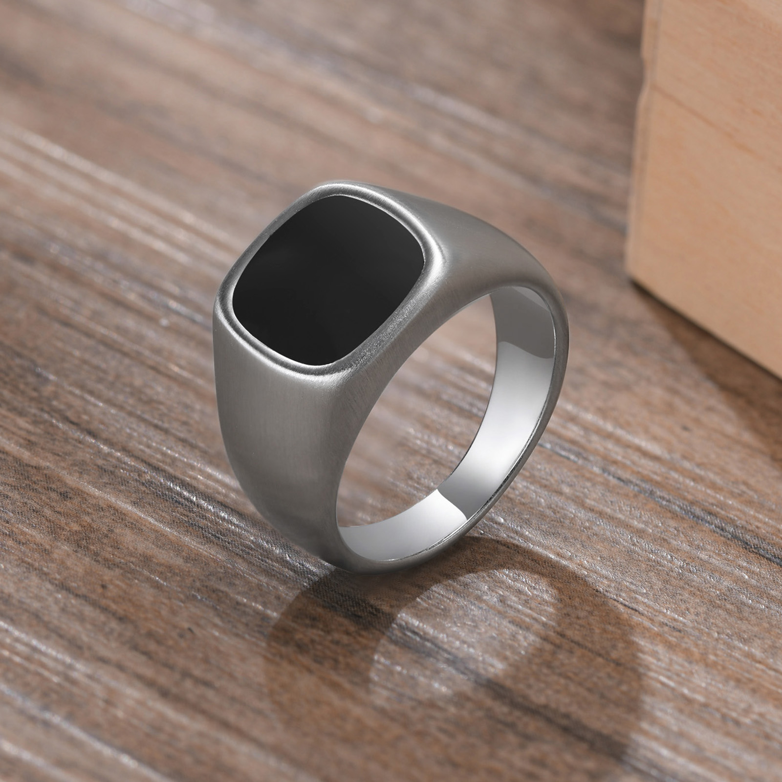 Men Stainless Steel Signet Rin - Signet Ring Men review and price