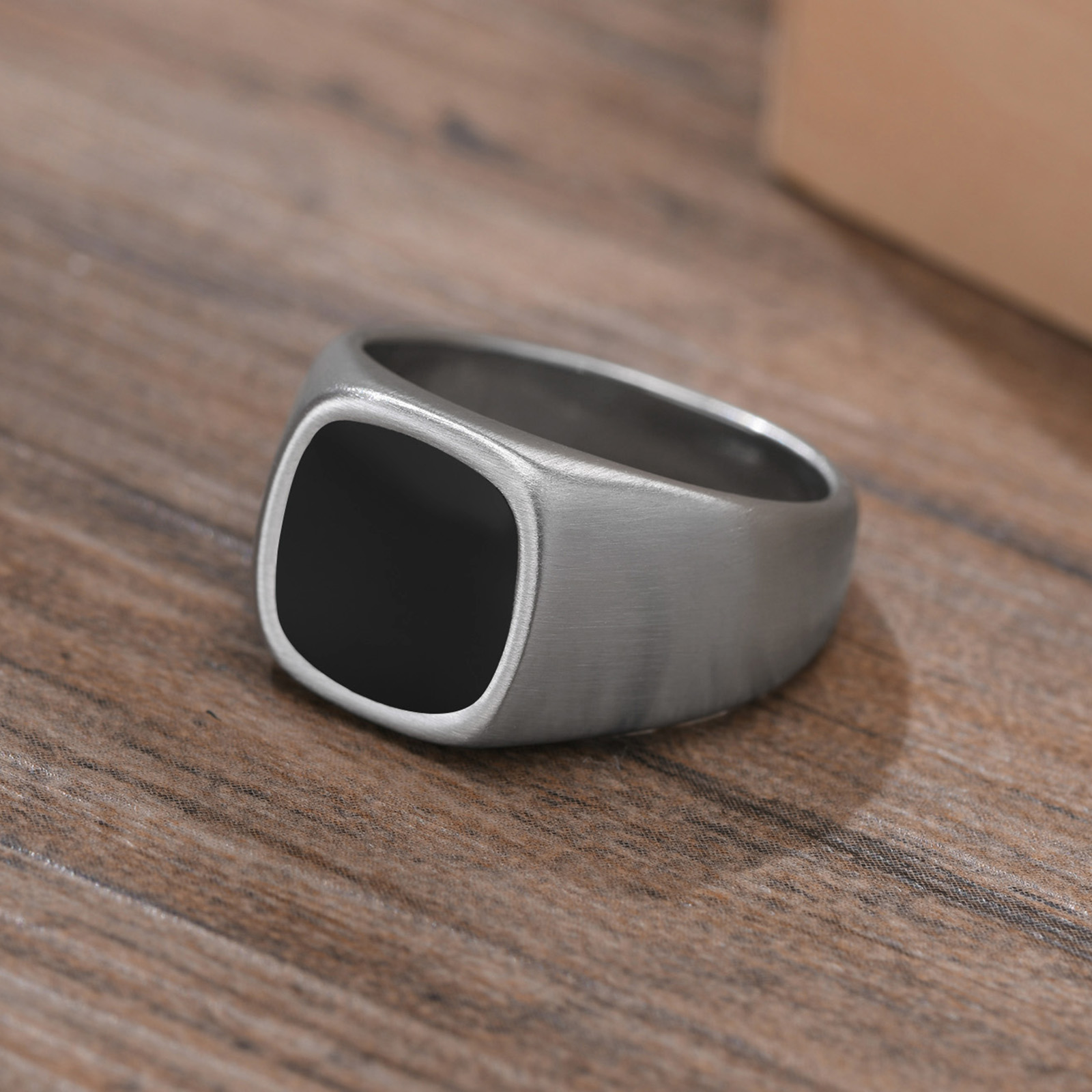 Men Stainless Steel Signet Rin - Signet Ring Men review and price