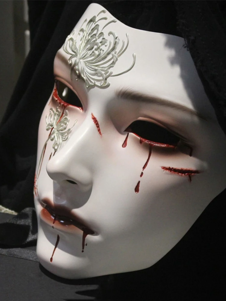 Mask Retro Hand Drawing Fashio - Men Accessories Drawing review and price