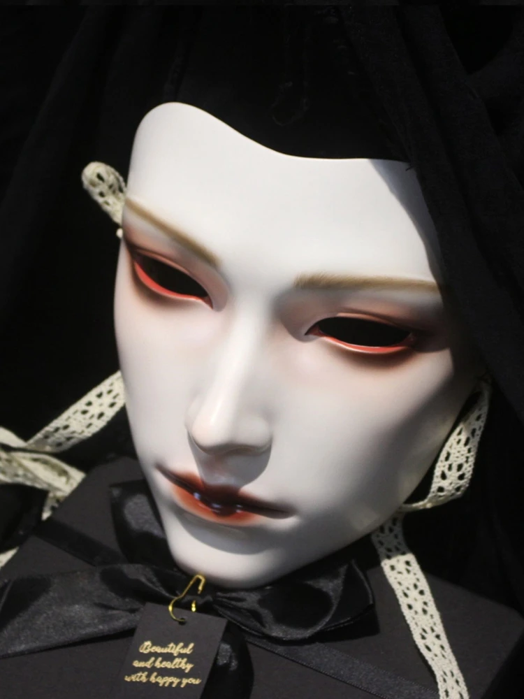 Mask Retro Hand Drawing Fashio - Men Accessories Drawing review and price
