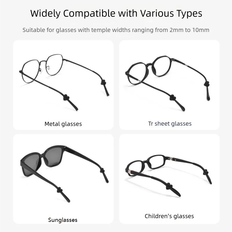 20PCS Heart Silicone Glasses E - Men Accessories Tips review and price