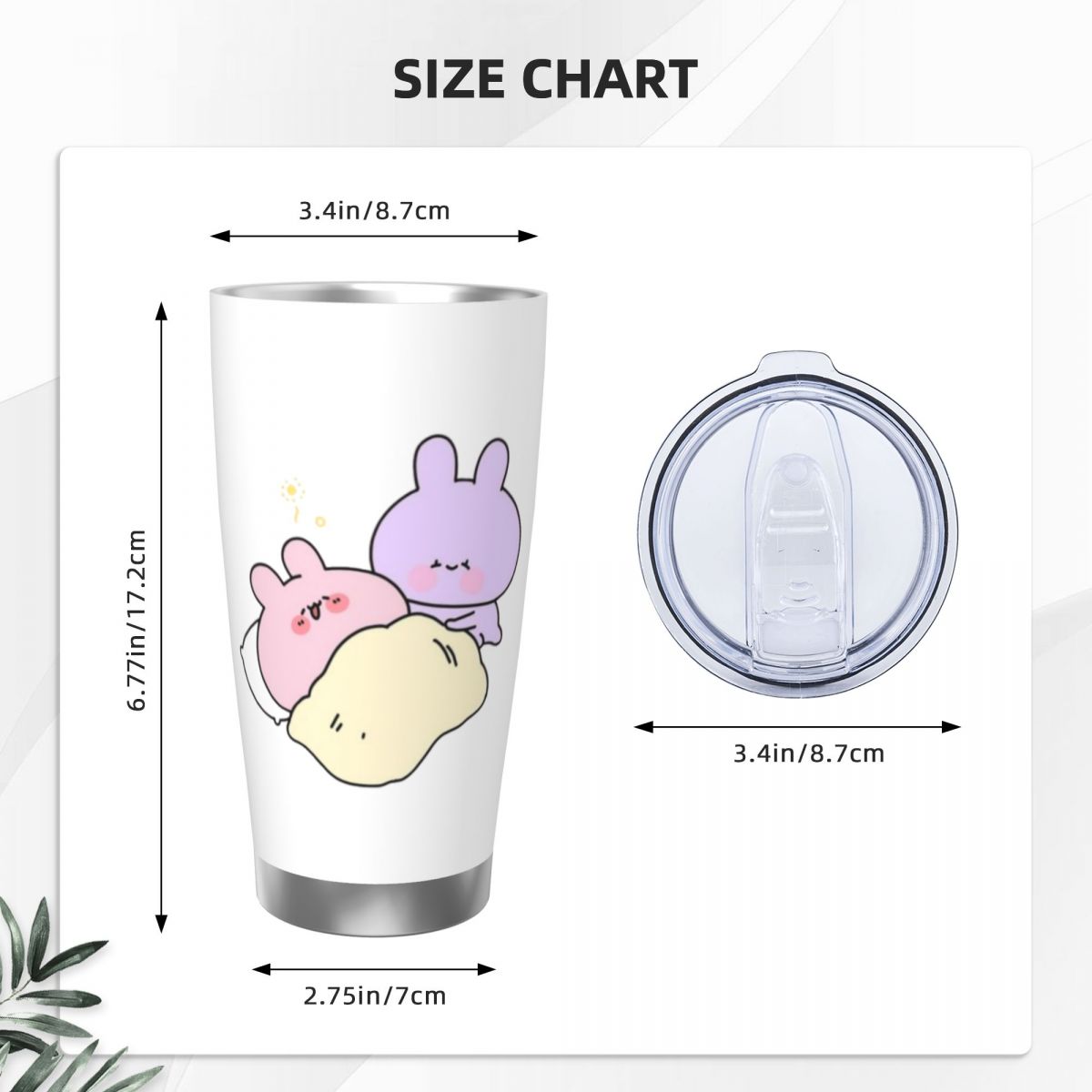 Asamimichaan Cute Asamimi 20oz - Flask Stainless Steel review and price