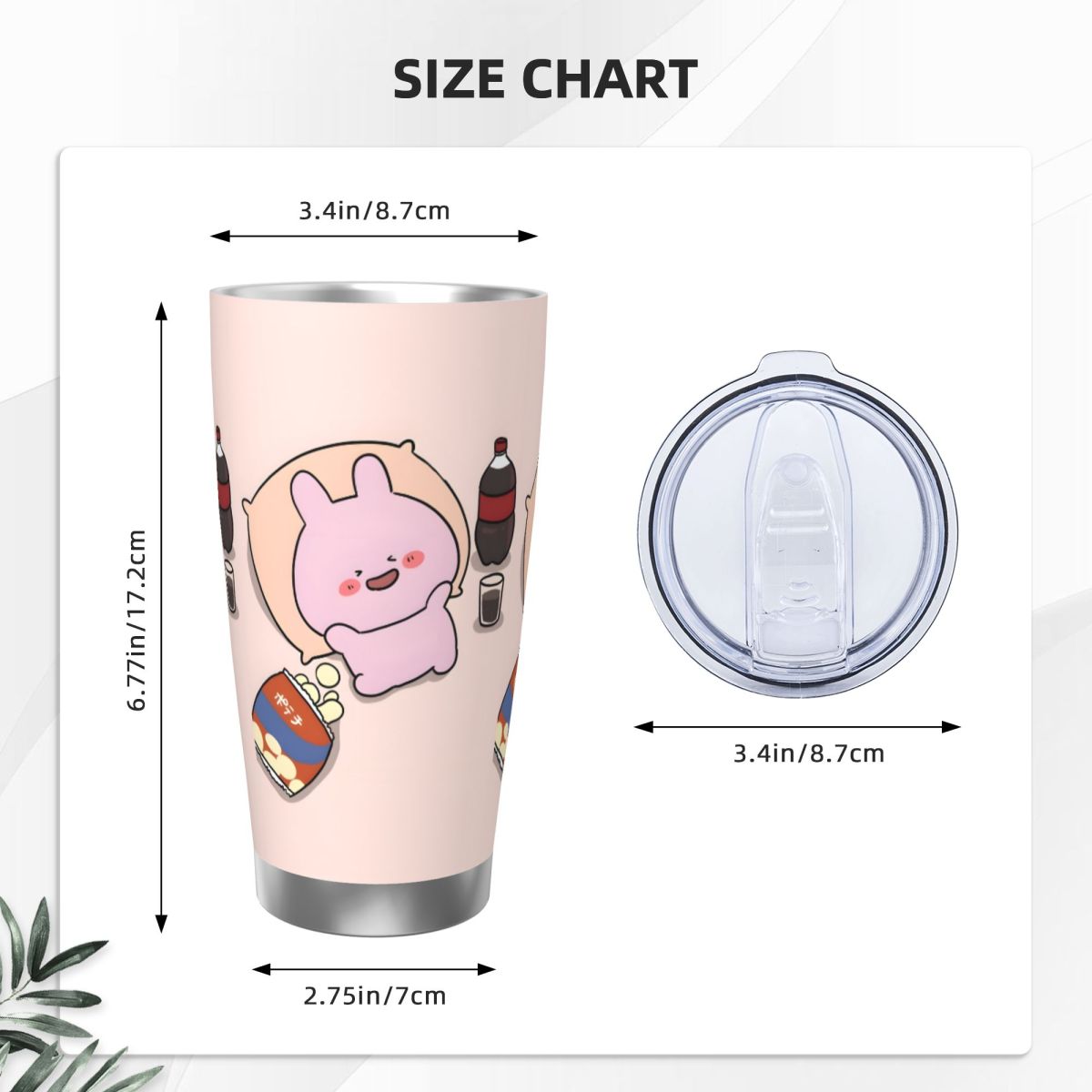 Asamimichaan Cute Asamimi 20oz - Flask Stainless Steel review and price