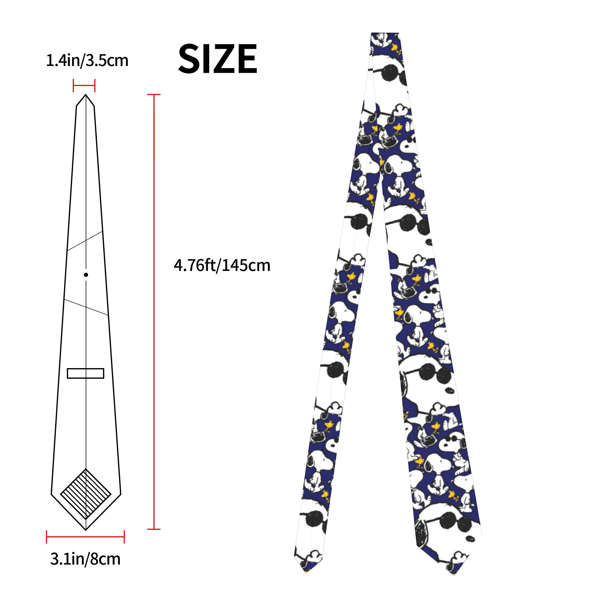Snoopys Woodstock Necktie Unis - Men Accessories Wedding review and price