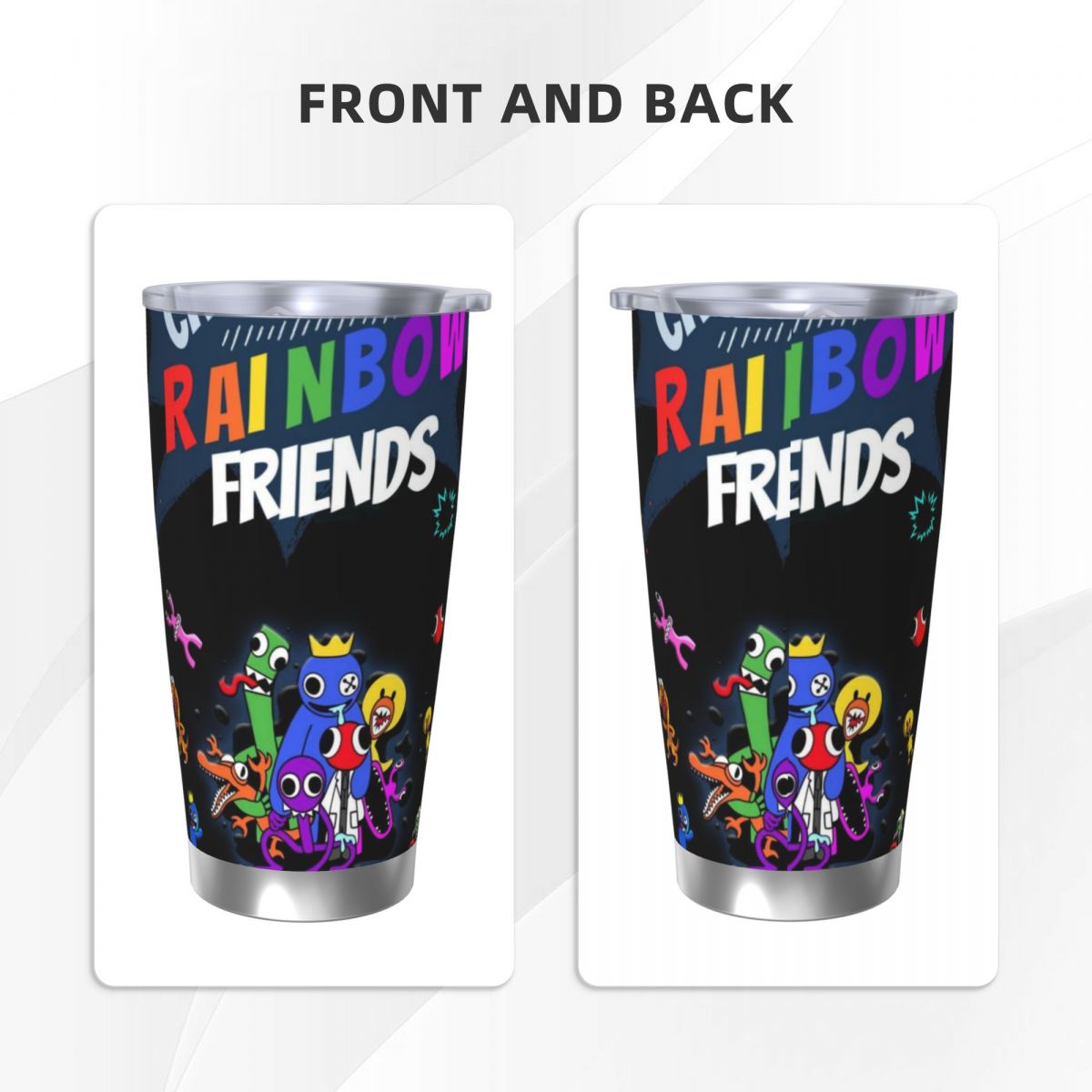R-Rainbow-Friends 20oz Stainle - Flask Stainless Steel review and price