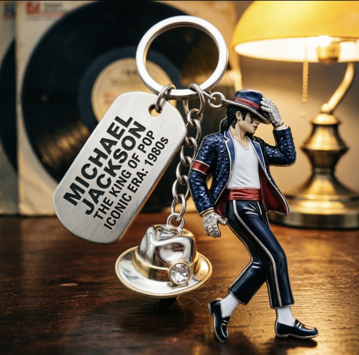 Michael Jackson Keychain, Clas - Men Accessories Fashion review and price