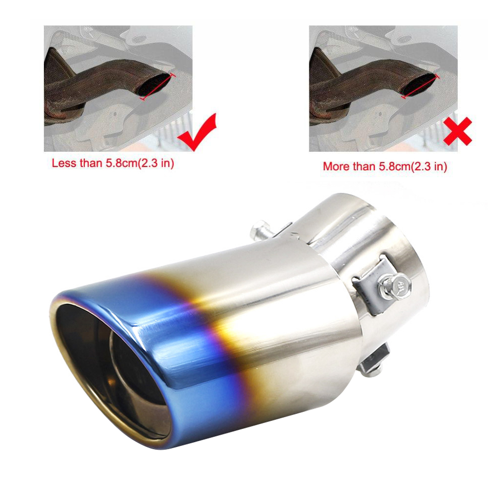 Tail Muffler Exhaust Tip Pipe  - Men Accessories Tips review and price