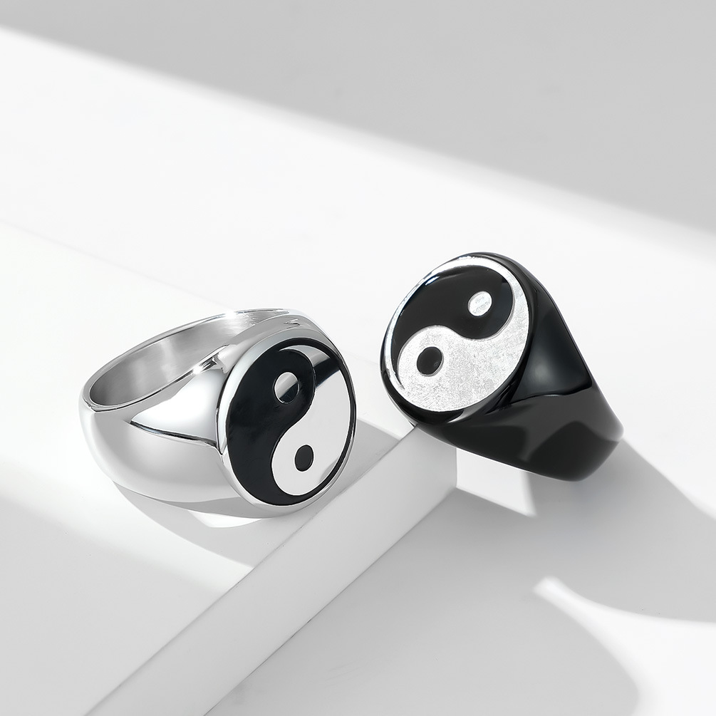 Creative Chinese Style Tai Chi - Signet Ring Men review and price