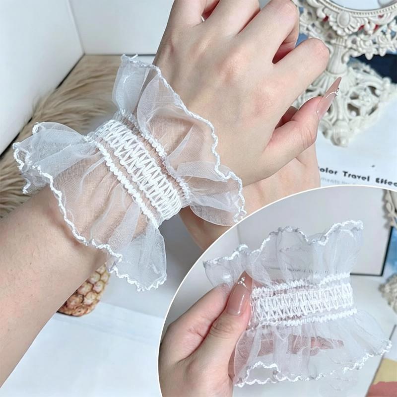 1/2Pcs Lace White Mesh Tulle P - Men Accessories Tips review and price