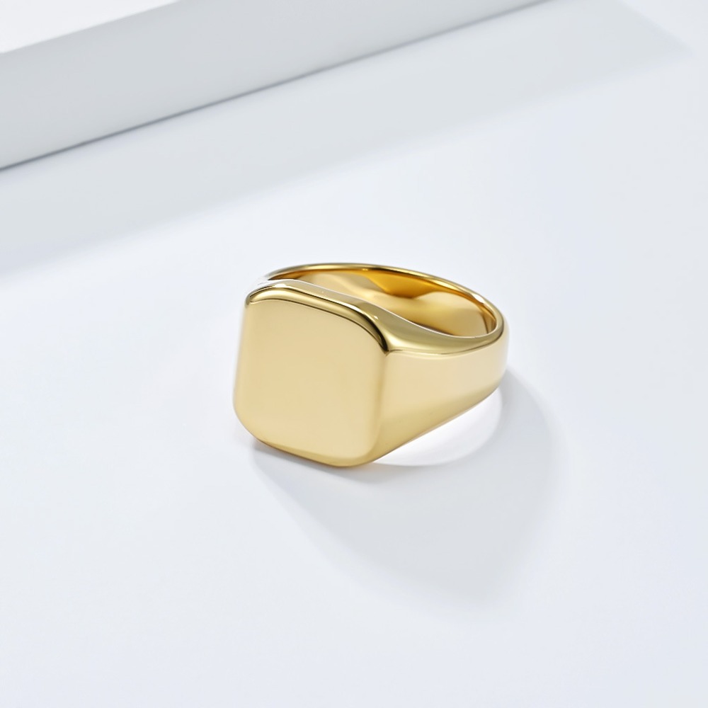Somen Signet Square Tungsten C - Signet Ring Men review and price