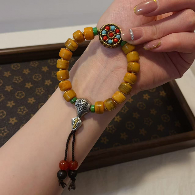 Yak Bone Matching Nepal Bracel - Men Accessories Nepal review and price