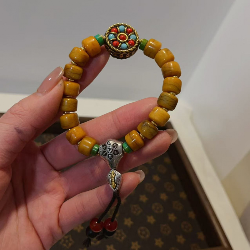 Yak Bone Matching Nepal Bracel - Men Accessories Nepal review and price