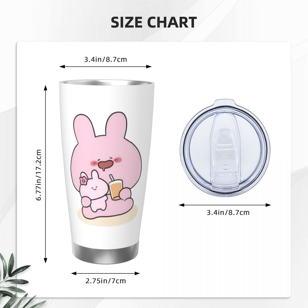 Asamimichaan Cute Asamimi 20oz - Flask Stainless Steel review and price