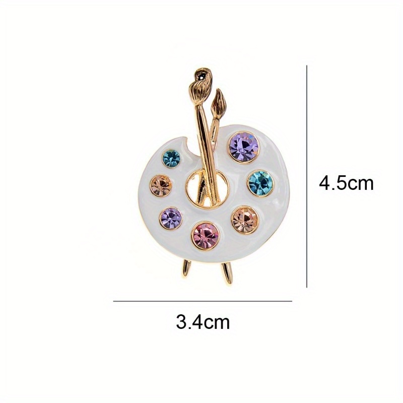 Draw Palette Brooch Creative R - Men Accessories Drawing review and price