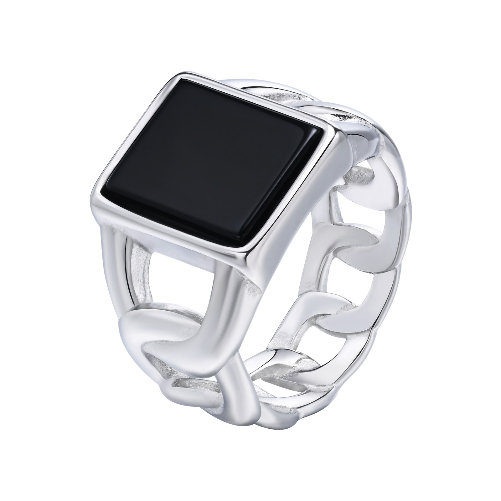 Punk Vintage Stainless Steel S - Signet Ring Men review and price