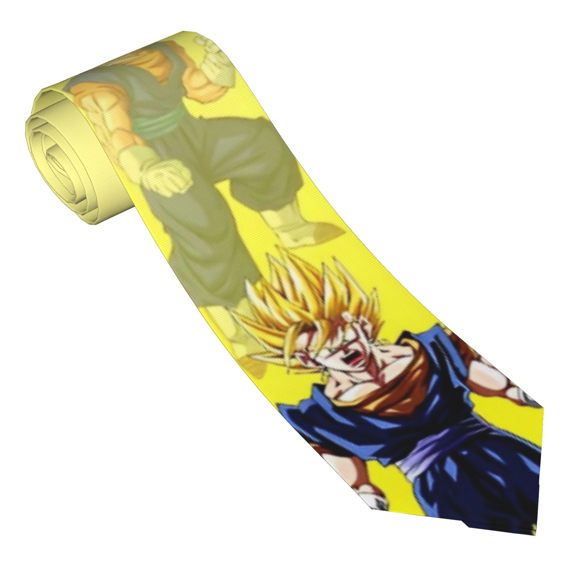 DBZ Z Characters Pattern Neckt - Men Accessories Wedding review and price