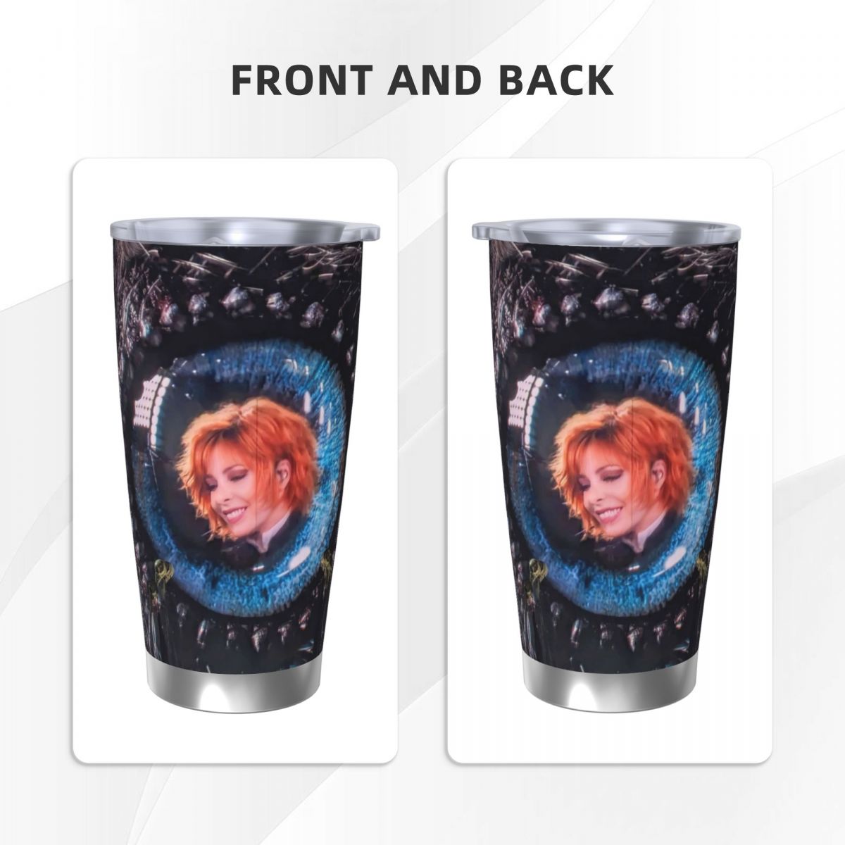 Mylene Farmer Nevermore 20oz S - Flask Stainless Steel review and price