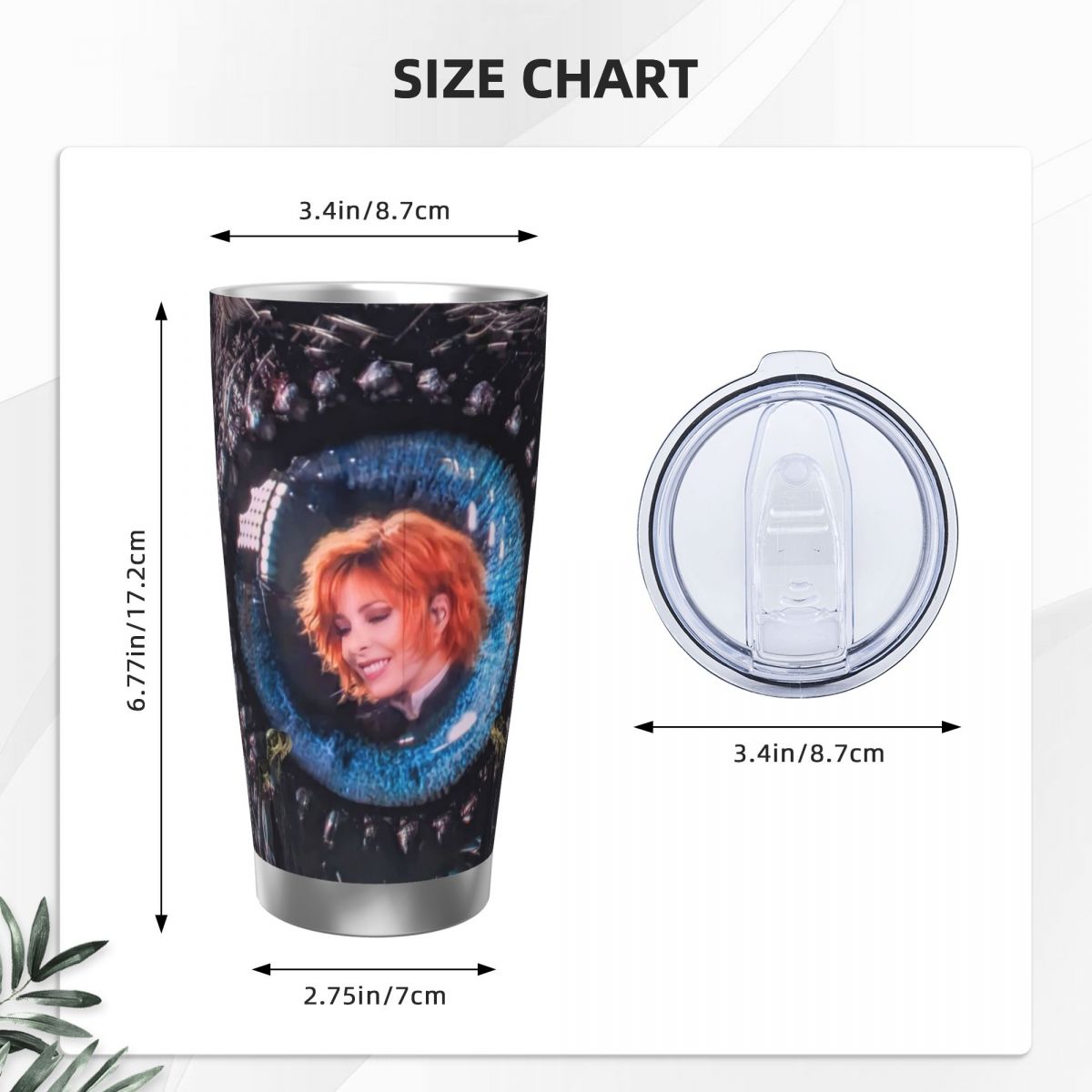 Mylene Farmer Nevermore 20oz S - Flask Stainless Steel review and price