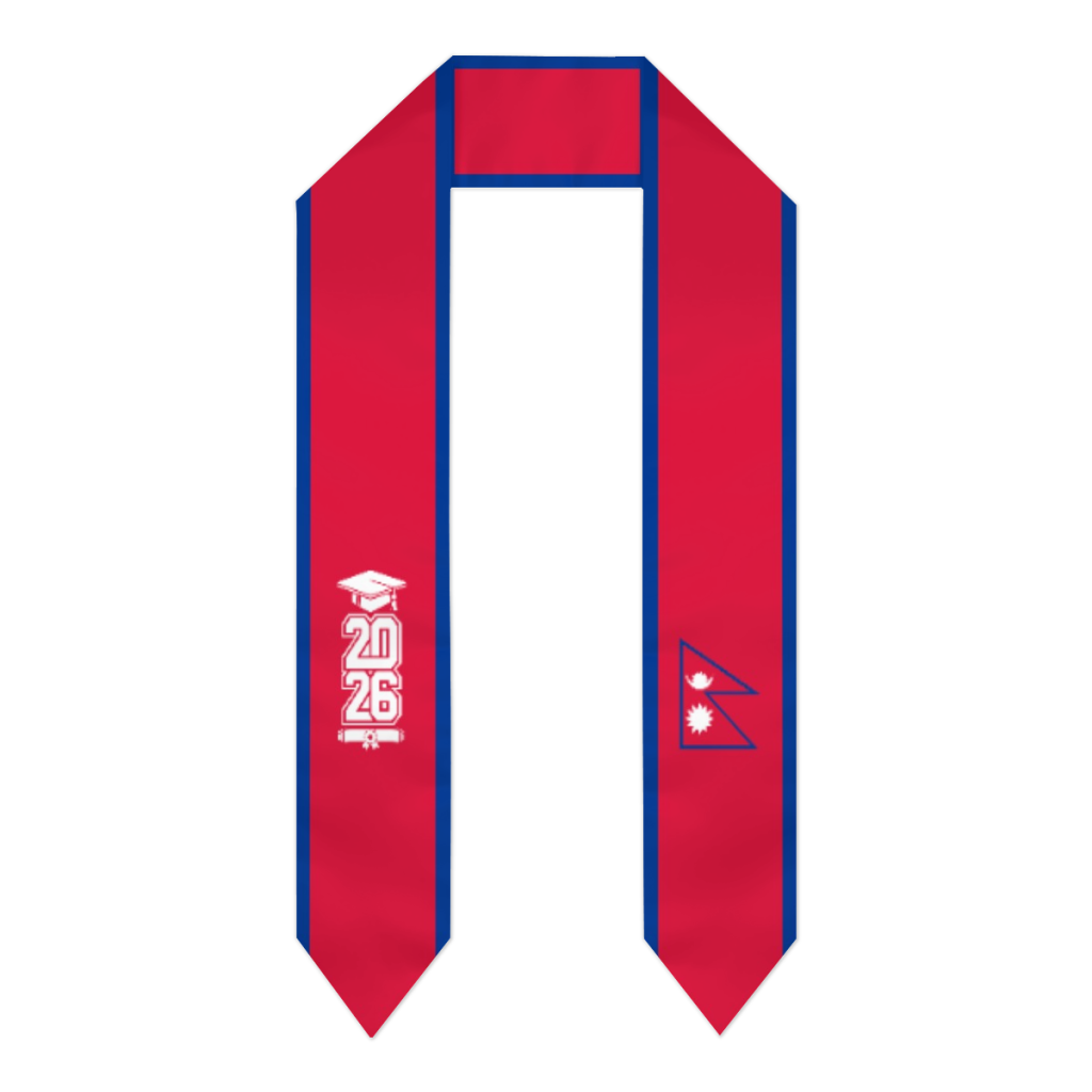 Class of 2026 Nepal Flag Scarf - Men Accessories Nepal review and price
