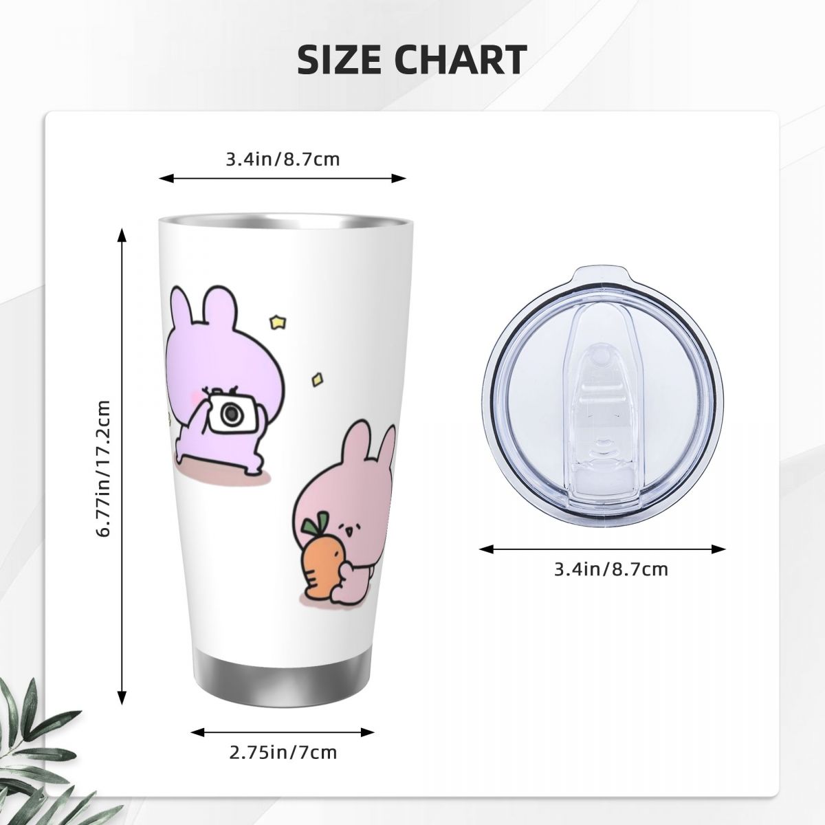 Asamimichaan Cute Asamimi 20oz - Flask Stainless Steel review and price